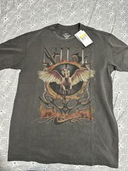 Nike The Nike Tee Men’s Gray Pegasus Graphic Crew Neck Tee Loose Fit S-Tall