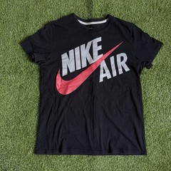 Nike T Shirt Nike Air Black Mens Size L Slim Fit Athletic Dept Made in Australia