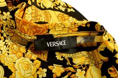 Versace Men’s Barocco Print Crewneck Organic Cotton T-Shirt US 3XL IT 58