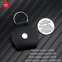 Pocket Hug Token Keychain for Women & Men – Inspirational Gifts for Him & Her –
