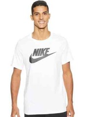 Nike Men’s Sportswear Tee Icon Futura White/Black T-Shirts AR5004-101