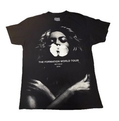 Beyonce The Formation World Tour Merch 2016 T-Shirt Size Large Black