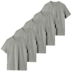 Mens Heavy Blend Plain T-Shirt 100% Cotton High Quality Short Sleeve 3 Pk 5 Pack