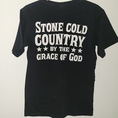 Brantley Gilbert Nation Stone Cold Country Short Sleeve T-Shirt Size Small Black
