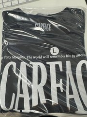 SCARFACE MENS HE WAS TONY MONTANA GRAPHIC T SHIRT