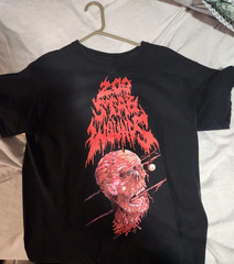 200 stab wounds concert T shirt 1 side Black Size S-5XL Fan