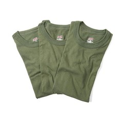 NEW Soffe 50/50 Military USMC MARPAT T-Shirt Undershirt 3-Pack – OD Green