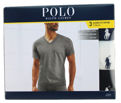POLO Ralph Lauren Men’s Size Medium Various Colors V-Neck T-shirts RETAIL $49.50