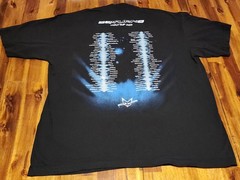 Rauw Alejandro Saturno World Tour 2023 T-Shirt Size X-Large Black NWOT ~ READ
