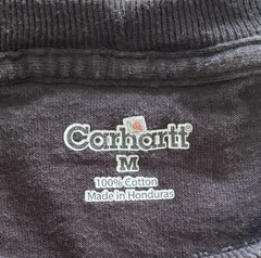 Vintage Y2K Carhartt Racing Pocket T-Shirt Mens M Distressed Rare Double Sided