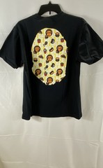 BAPE Men’s Black Baby Milo Food Graphic Big Ape Head T-Shirt Size M