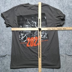 Springsteen E Street Band Shirt Mens Medium Gray 2023 Tour Concert Graphic