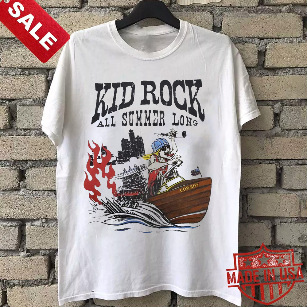 Kid Rock All Summer Long Country Rock Graphic Tee