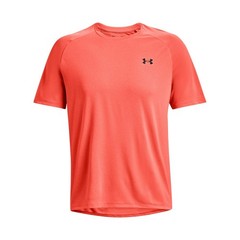 Under Armour 1345317 Men’s UA Tech 2.0 Textured T-Shirt, After Burn, Small