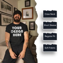 Customise T-Shirt Work Wear Business Stag Hen Personalised Mens T-Shirts #TA-195