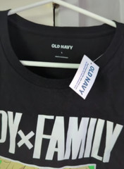 Old Navy Spy x Family Anime Tee Shirt Size Large NEW