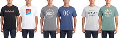 Hurley Men’s Graphic Tee, 1 or 2-Pack