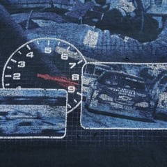 Checkered Flag Sports T-Shirt L Nascar Winston Cup Series 2002 The Limit Tour