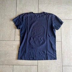 Adidas Mens Graphic T-Shirt Navy Blue Red 3D Logo Crewneck Short Sleeve Cotton