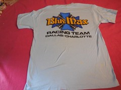 DK3 Vintage 70s Drag Racing BLUE MAX Racing Team Dallas TX event shirt XL IHRA