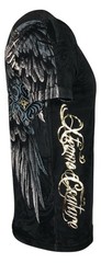 Xtreme Couture By Affliction Men’s T-Shirt SINNERS Tattoo Biker Black