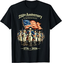 250th Anniversary United States 1776 2026 T-Shirt
