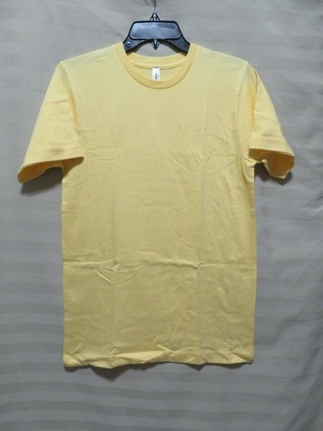 AquaGuard Men’s Heavyweight Combed Ringspun T-Shirt – Yellow – Size Small