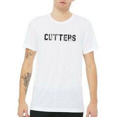Cutters – Bloomington Indiana Canvas Triblend T Shirt – Solid White