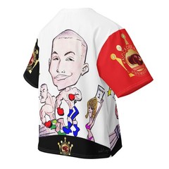 Knockout Kings Promotions Fight Sports White Oversized Cotton T-Shirt