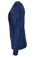 Xtreme Couture by Affliction Men’s Thermal Shirt INTENSITY Biker MMA Navy.