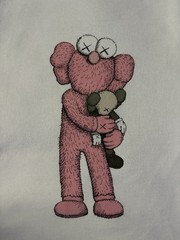 Uniqlo UT KAWS BFF Men’s Graphic Print Crew Neck Short Sleeve T-Shirt White L
