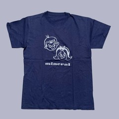 Collection Mineral Band For Fans Heavy Cotton Navy T Shirt