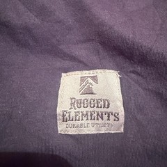 Rugged Elements Mens TShirt XL Extra Large Black Short Sleeve Durable Utility