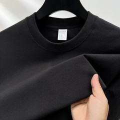 Men T Shirt 100% Cotton Short Sleeve Round Neck Breathable Half Sleeve Casual
