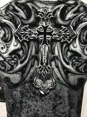 XTREME COUTURE by AFFLICTION Men T-Shirt HADES Skulls Biker MMA S-5X