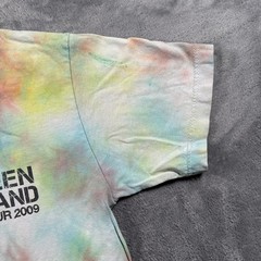 Bruce Springsteen & The E Street Band 2009 Tour T-Shirt Mens Small Multi Tie Dye