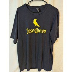 Jose Cuervo Tequila Logo Graphic T-Shirt Men’s 2XL Black District Perfect Tri