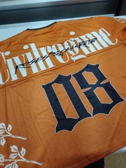 Civil Regime Orange Jersey Box Fit Style Brand New! Size 2XL