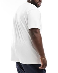 NWT Polo Ralph Lauren Men’s Big & Tall Hemingway Polo Bear White T-Shirt Sz 4XLT