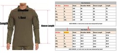 Men’s Firm Shirts Training Atheletic Training Shirts 1/4 Zip Ripstop Cargo Work