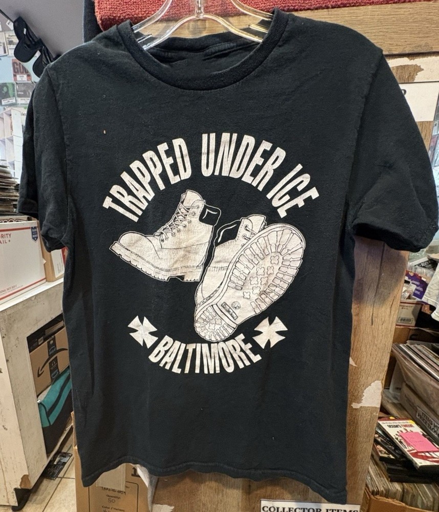 Trapped Under Ice-Baltimore Black Cotton T Shirt All size S-5XL TH467