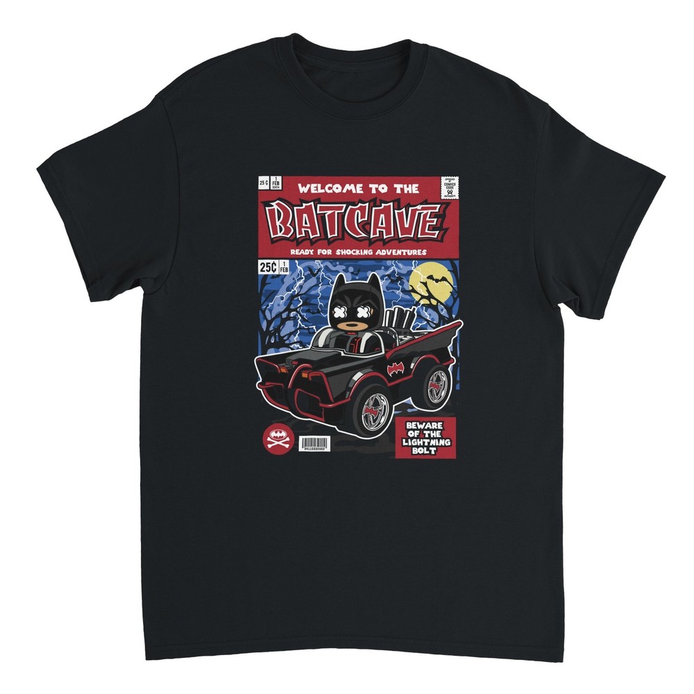 Batman Retro Comic Tee Funk Pop Graphic DC T‑Shirt