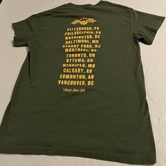 Bruce Springsteen E Street Band 2024 World OFFICIAL Concert Tour T-Shirt SMALL
