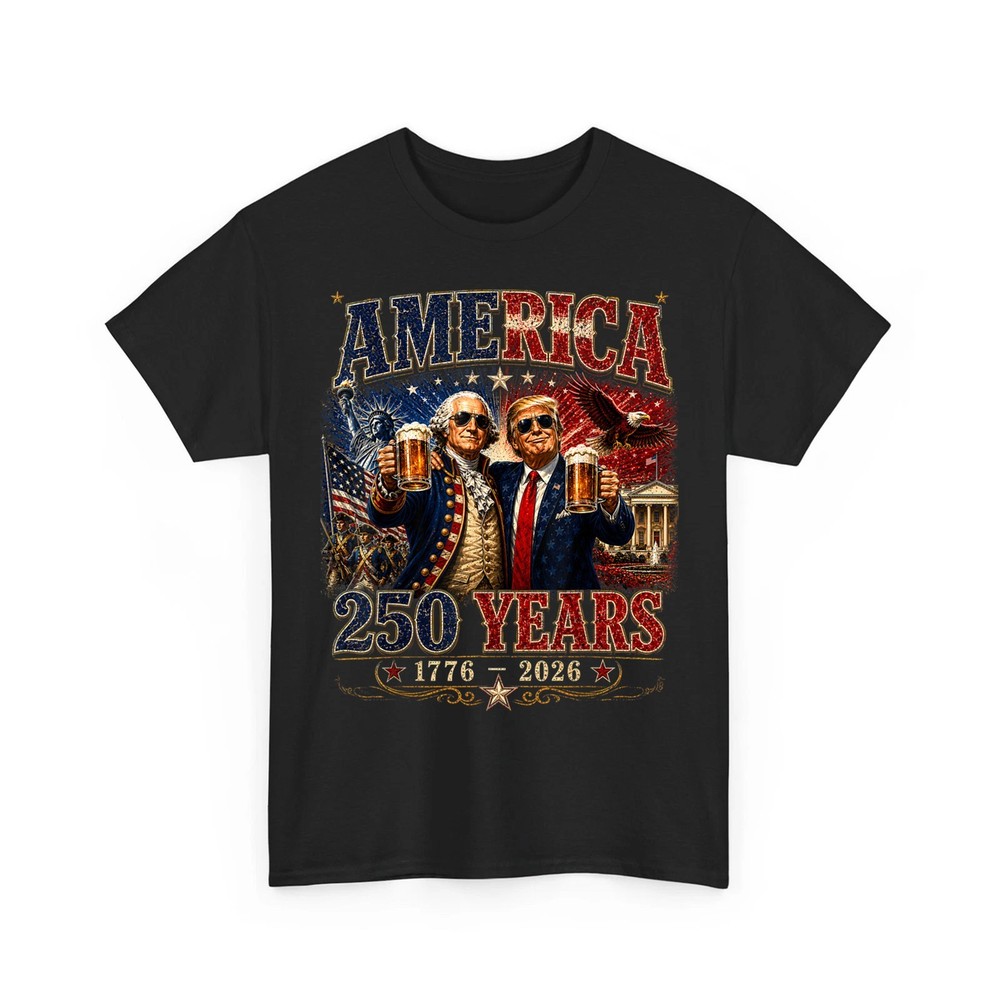 250th Anniversary America Trump Washington 4th of July Unisex T-Shirt