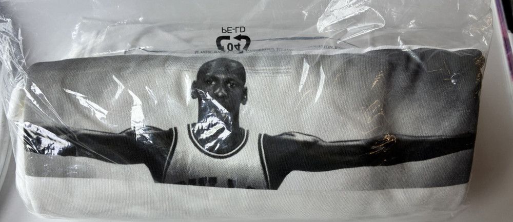Vintage DS Nike Michael Jordan Wings T-Shirt XXLM LV Flight NWT (27D)