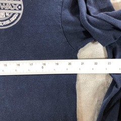 Sex Wax Shirt Mens Large Blue Mr Zogs Original Logo Graphic Long Sleeve Surf Tee