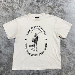 Zach Bryan Shirt Mens Medium Burn Burn Burn Tour Coast to Coast Concert Tee