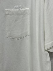 Nike Sportswear Premium Essentials Pocket Tee Shirt Mens Large White Minimalist