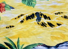 Polo Ralph Lauren T-Shirt Floral Full Print Yellow Crewneck Classic Fit Men’s XL