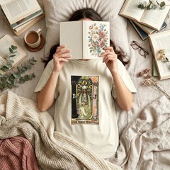 The High Priestess Tarot Shirt, Tarot Card T-Shirt, Witchy Graphic Tee,